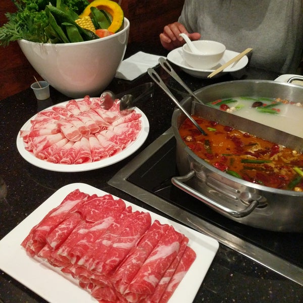 Photo taken at Happy Lamb Hot Pot, Falls Church 快乐小羊 by Montaign G. on 10/13/2017