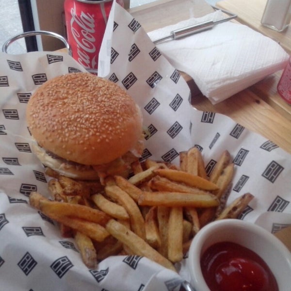 Photo taken at Burger House by Milos S. on 3/3/2014