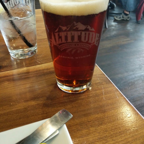 Photo taken at Altitude Chophouse &amp; Brewery by Michael P. on 5/22/2018