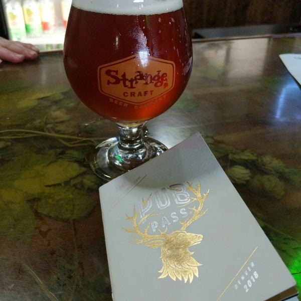 Photo taken at Strange Craft Beer Company by Michael P. on 7/21/2018