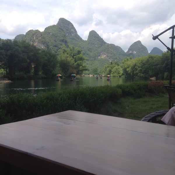 Photo taken at Yangshuo Mountain Retreat by Pieter V. on 7/29/2016