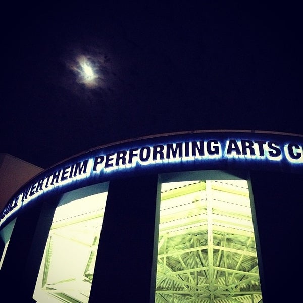 Herbert and Nicole Wertheim Performing Arts Center (Now Closed) 10910