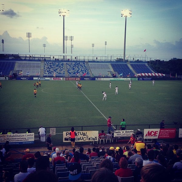 Снимок сделан в Lockhart Stadium пользователем Joel D. 6/15/2013