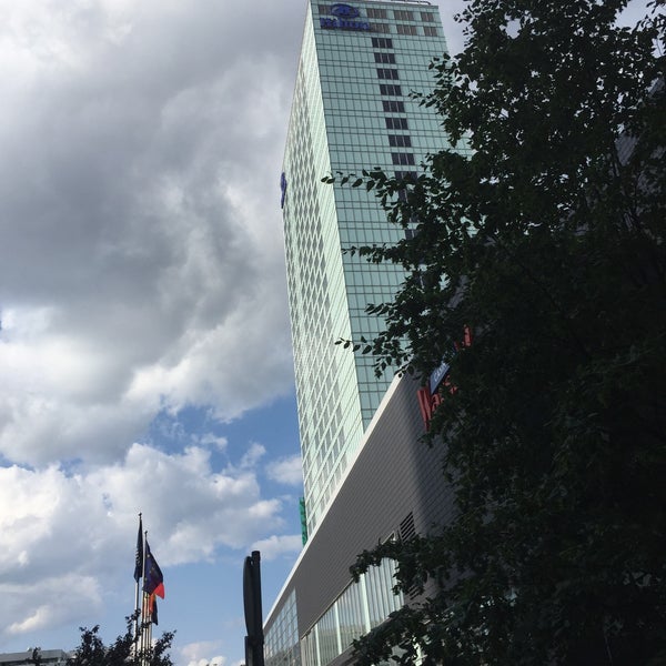 Photo taken at Hilton Warsaw City by Agnieszka J. on 8/17/2018