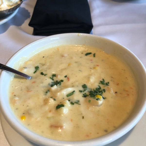 Everything is good. We had apps for lunch and carryout for our main meal. Had a family emergency. Gotta try the corn chowder and calamari. The lunch portion of sea bass was a perfect. Ask for Laura.