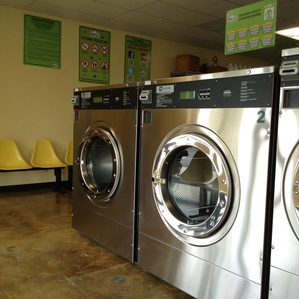 Clean, new machines, helpful owner, plus free wifi and a card system in addition to coins!