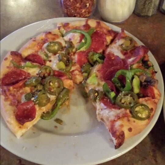 Photo taken at Euro Pizza by Paul S. on 3/27/2014