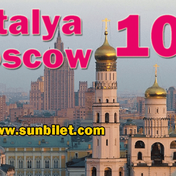 Moskova -> Antalya 110 $Antalya -> Moskova 100 $https://www.sunbilet.com/all_opportunities-Ekonomik_Ucus_Biletleri.htmlwww.sunbilet.com