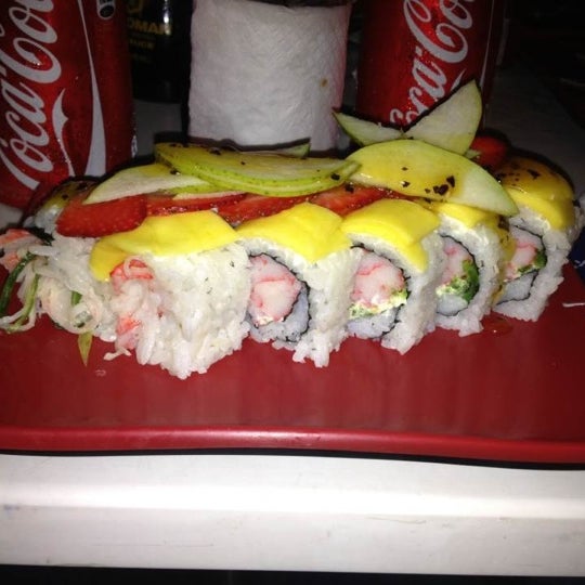 Photo taken at Hello Sushi by Roland M. on 10/21/2012