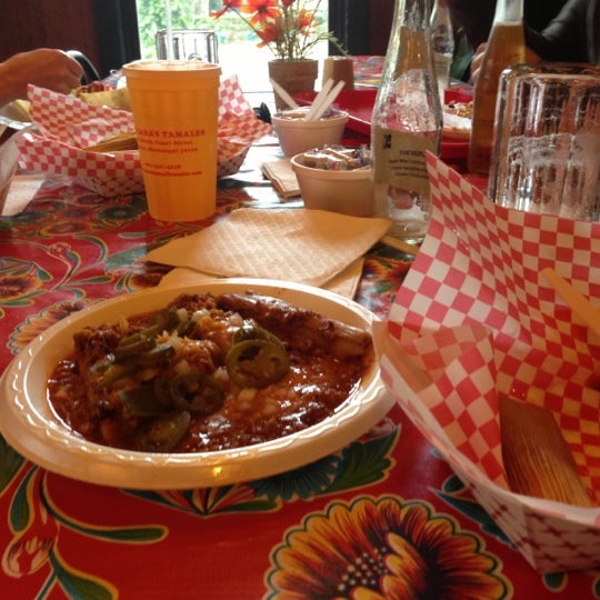 Photo taken at Fat Mama&#39;s Tamales by Daniel W. on 11/23/2012