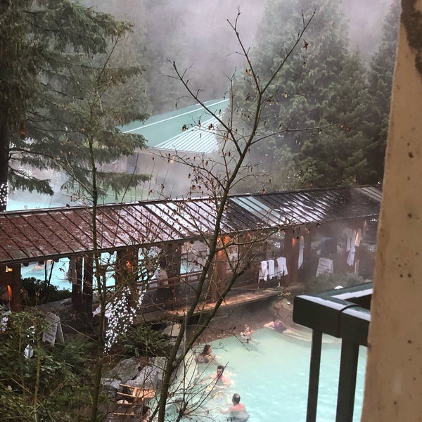Foto tirada no(a) Harrison Hot Springs Resort &amp; Spa por Haleh K. em 12/23/2018