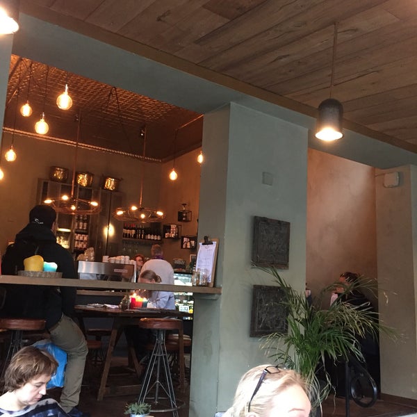 great chai, atmosphere, and nice place for people watching and/or working on your laptop...