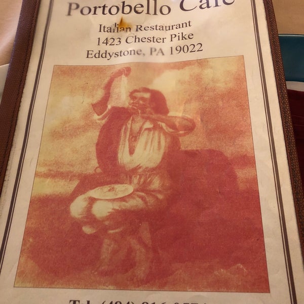 Portobello Café Italian Restaurant in Crum Lynne