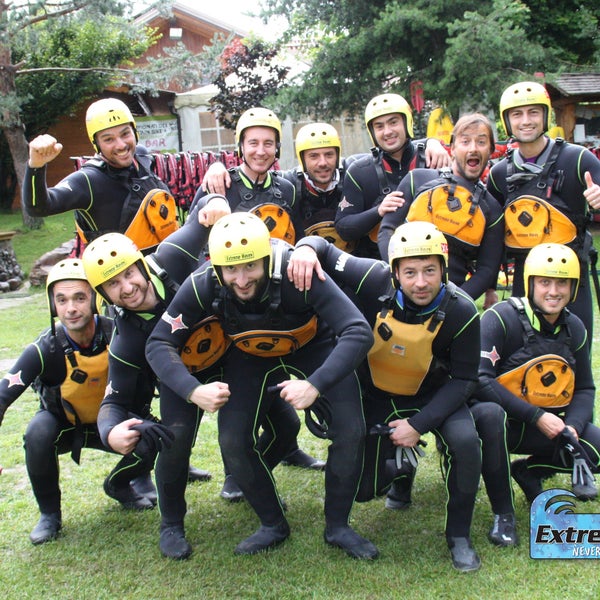 Settimana multisport! Scopri tutte le nostre attività e vivi la tua avventura! rafting hydrospeed kayak canyoning tarzaning ropescourse mtb downhill addioalnubilato addioalcelibato www.extremewaves.it