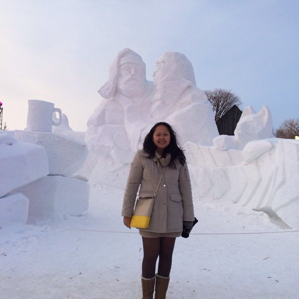 2/24/2014にChristina R.がFestival du Voyageur Inc.で撮った写真