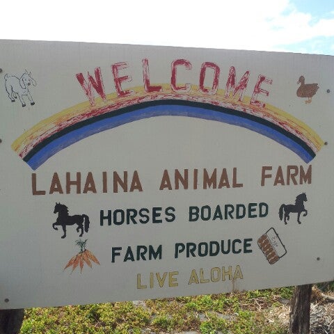 Photo prise au Lahaina Animal Farm par Elise S. le8/30/2014