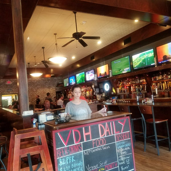 Photo taken at Village Draft House by Holly S. on 6/18/2017
