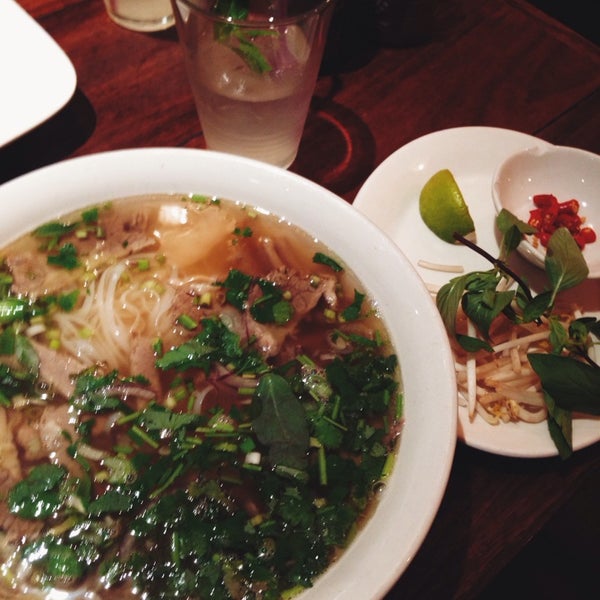 Photo taken at Huong Restaurant Shoreditch by forest &amp; sea on 9/10/2014