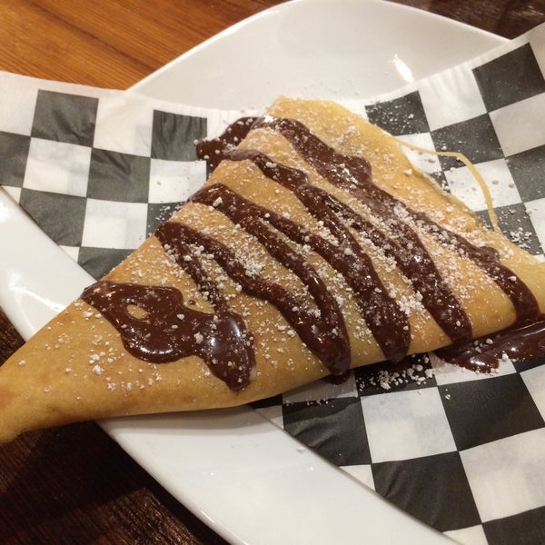 Best crepes! I don't even like crepes but these I like.