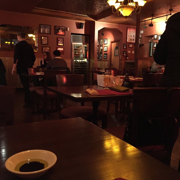 Photo taken at DeStefano&#39;s Steakhouse by Nick P. on 3/18/2015