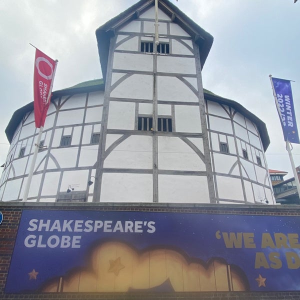 Photo taken at Shakespeare&#39;s Globe Theatre by Riann G. on 11/12/2022