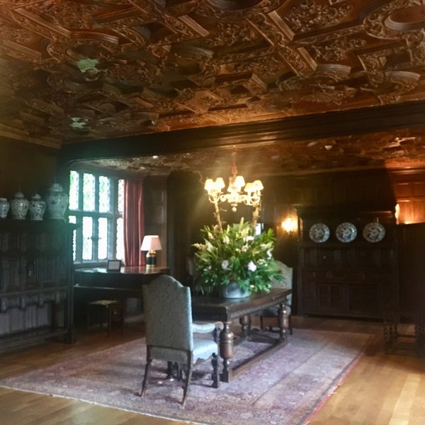 Photo taken at Great Fosters by Riann G. on 6/7/2018