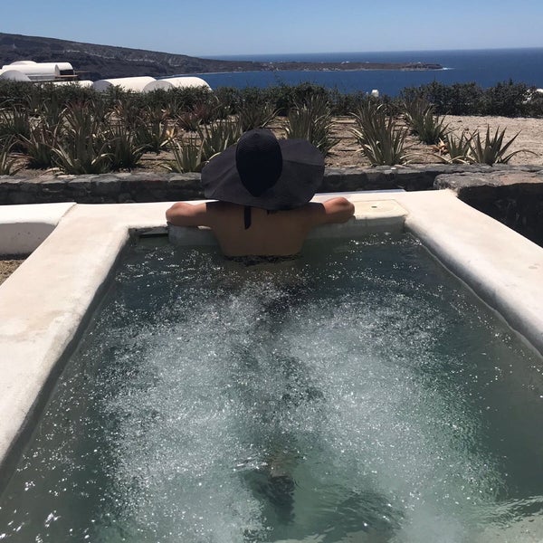 Photo taken at Santo Maris Oia Luxury Suites and Spa in Santorini by Riann G. on 6/2/2018