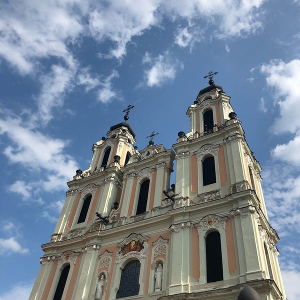 Das Foto wurde bei Šv. Kotrynos bažnyčia | Church of St. Catherine von Julia F. am 8/20/2018 aufgenommen