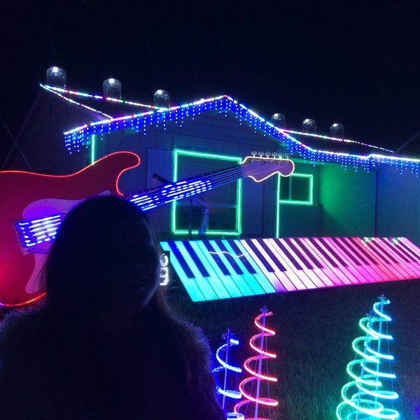 Star Wars Christmas Light Show (Now Closed) Public Art