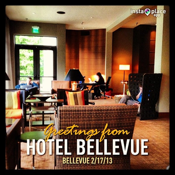 Photo taken at Hotel Bellevue by Soo Min P. on 2/17/2013