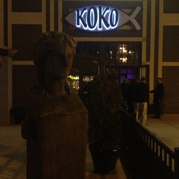 Photo taken at Koko Sushi Bar &amp; Lounge by Brian J. on 4/4/2013
