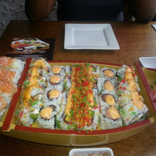 Sushi is good! It falls apart a little too easy. Service could be better.  All in all a good sushi spot. It is also BYOB!