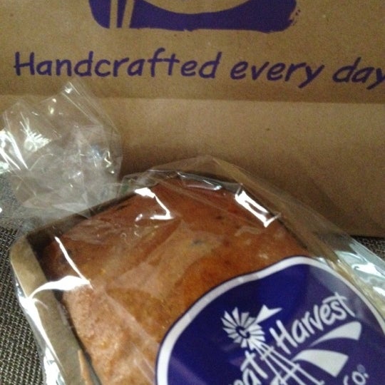 Photo taken at Great Harvest Bread Co. (Kirkwood) by Stephanie O. on 10/6/2012