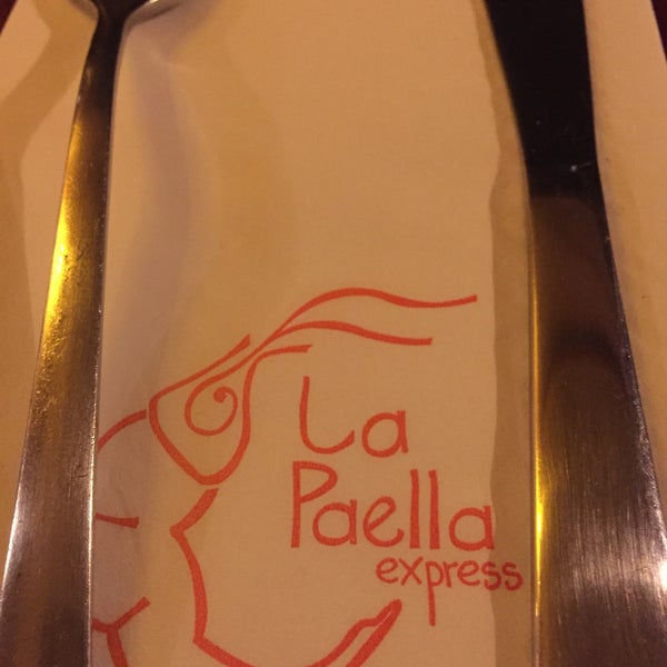Photo taken at La Paella Express by Felipe J. on 8/14/2016