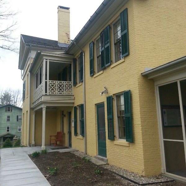 Photo taken at Emily Dickinson Museum by Julie J. on 4/18/2013