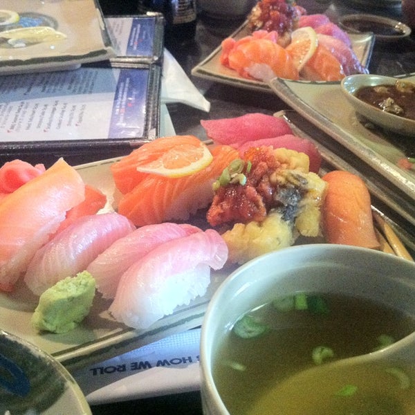 Photo taken at Sushi Pier I by Deekay on 12/30/2012