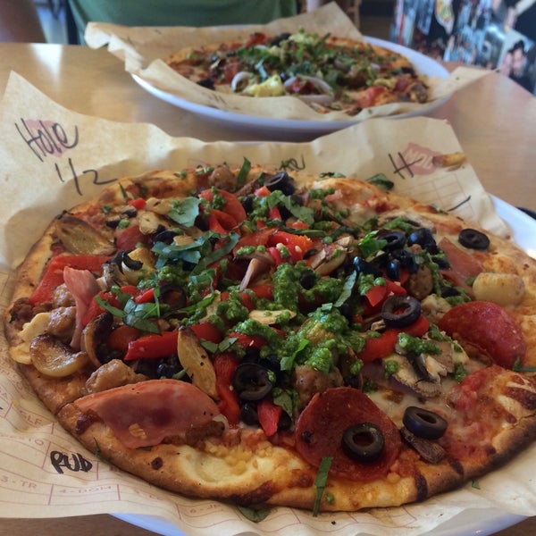 Photo taken at MOD Pizza by Deekay on 4/3/2015