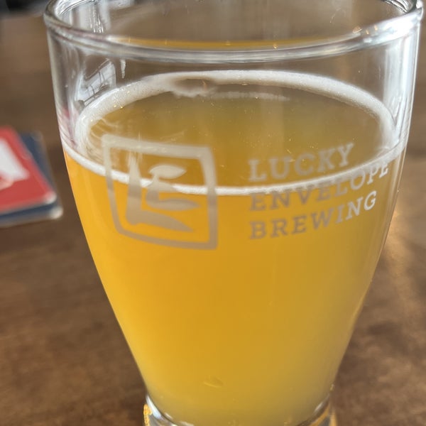 Photo taken at Lucky Envelope Brewing by Traci L. on 5/28/2022
