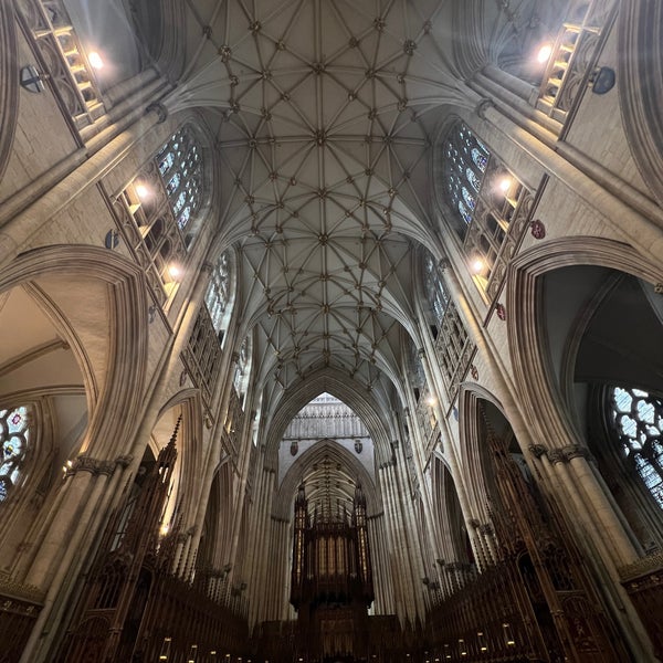 Photo taken at York Minster by Hatice A. on 1/24/2024