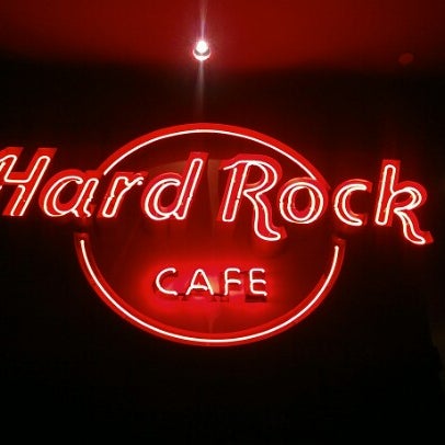 Photo taken at Hard Rock Cafe Four Winds by Amy J. on 9/24/2012