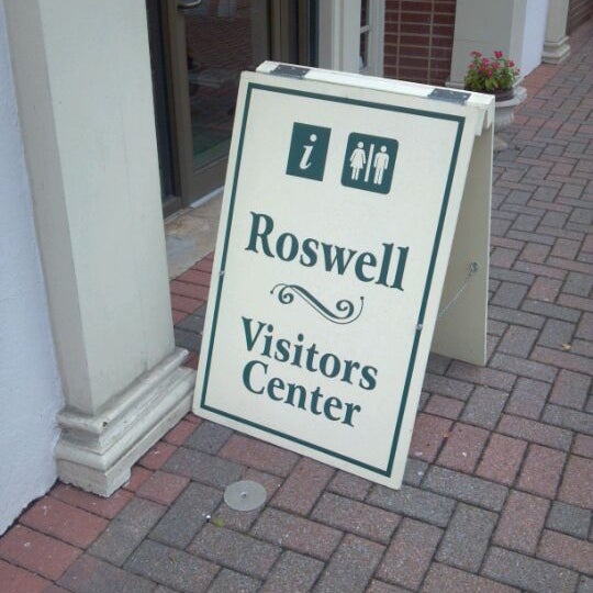 Photo taken at Historic Roswell Convention &amp; Visitors Bureau by Kathy U. on 5/18/2012