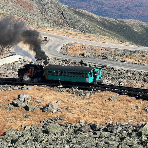 10/5/2023 tarihinde Paul S.ziyaretçi tarafından The Mount Washington Cog Railway'de çekilen fotoğraf