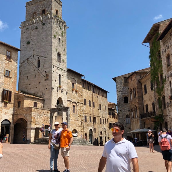 Photo taken at San Gimignano 1300 by Piotr O. on 7/18/2018