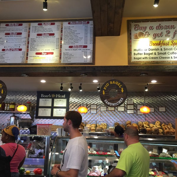 Photo taken at Pio Bagel by Hillary D. on 7/15/2015