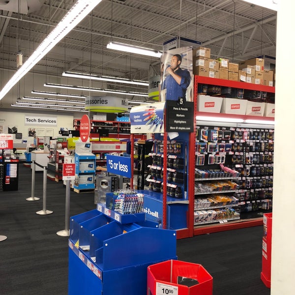 Staples Office Supply Store in City Center