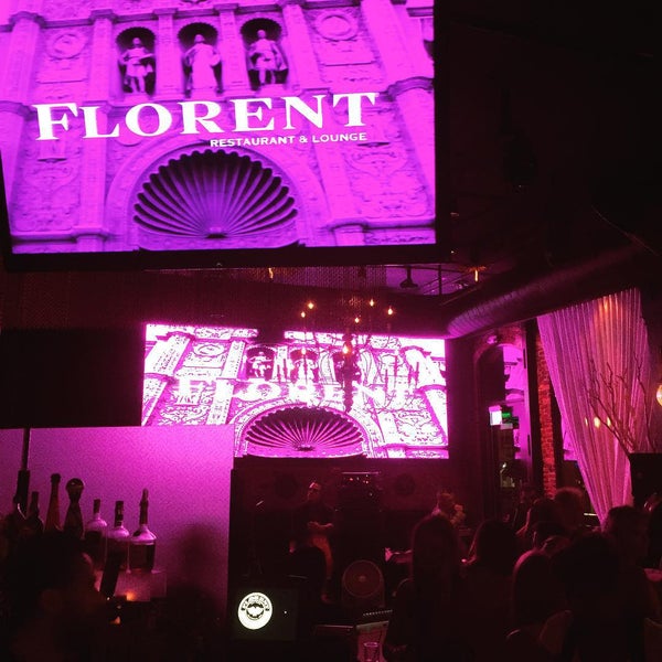 Photo taken at Florent Restaurant &amp; Lounge by @DowntownRob M. on 8/21/2015