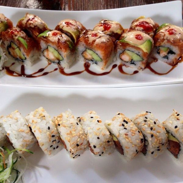 6/29/2014 tarihinde Tannia H.ziyaretçi tarafından Keizo Teppan Sushi Bar'de çekilen fotoğraf