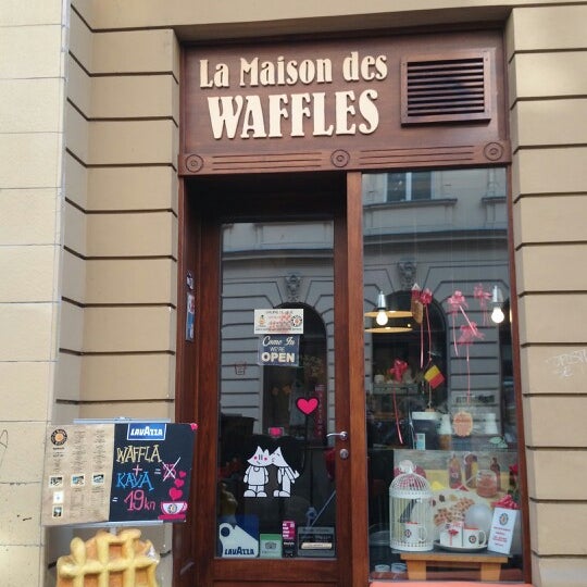 2/26/2014에 Dora님이 La Maison des Waffles에서 찍은 사진
