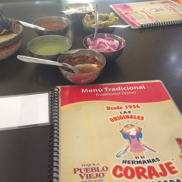 Photo taken at Hermanas Coraje Restaurante by Moises S. on 3/23/2015