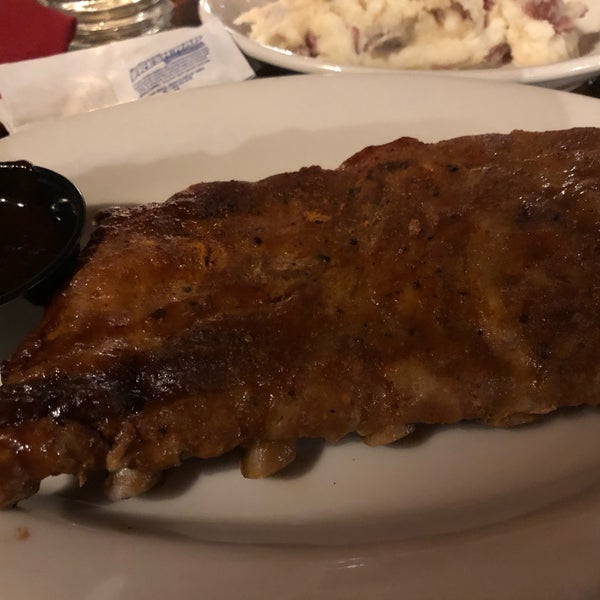 The ribs were tough under cooked under seasoned. The steak options were abysmal for a steak house. The salad bar was bare sad veggies with only 2 lettuce options. Overall underwhelmed. Not returning.